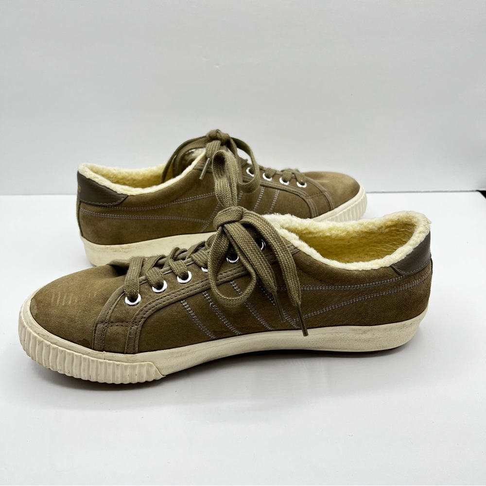 Gola Tan Suede Nordic Sherpa Sneakers Shoes Leather Size 9 Women's - Picture 10 of 14